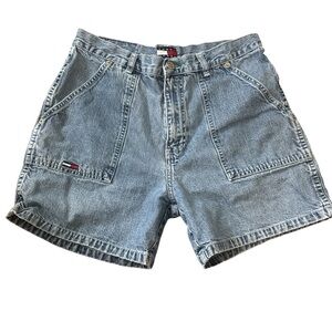 Vintage Tommy Hilfiger Denim Shorts 4” high rise
